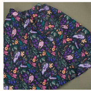 Morningwitch Cottagecore Whimsigoth Midi Skirt Small